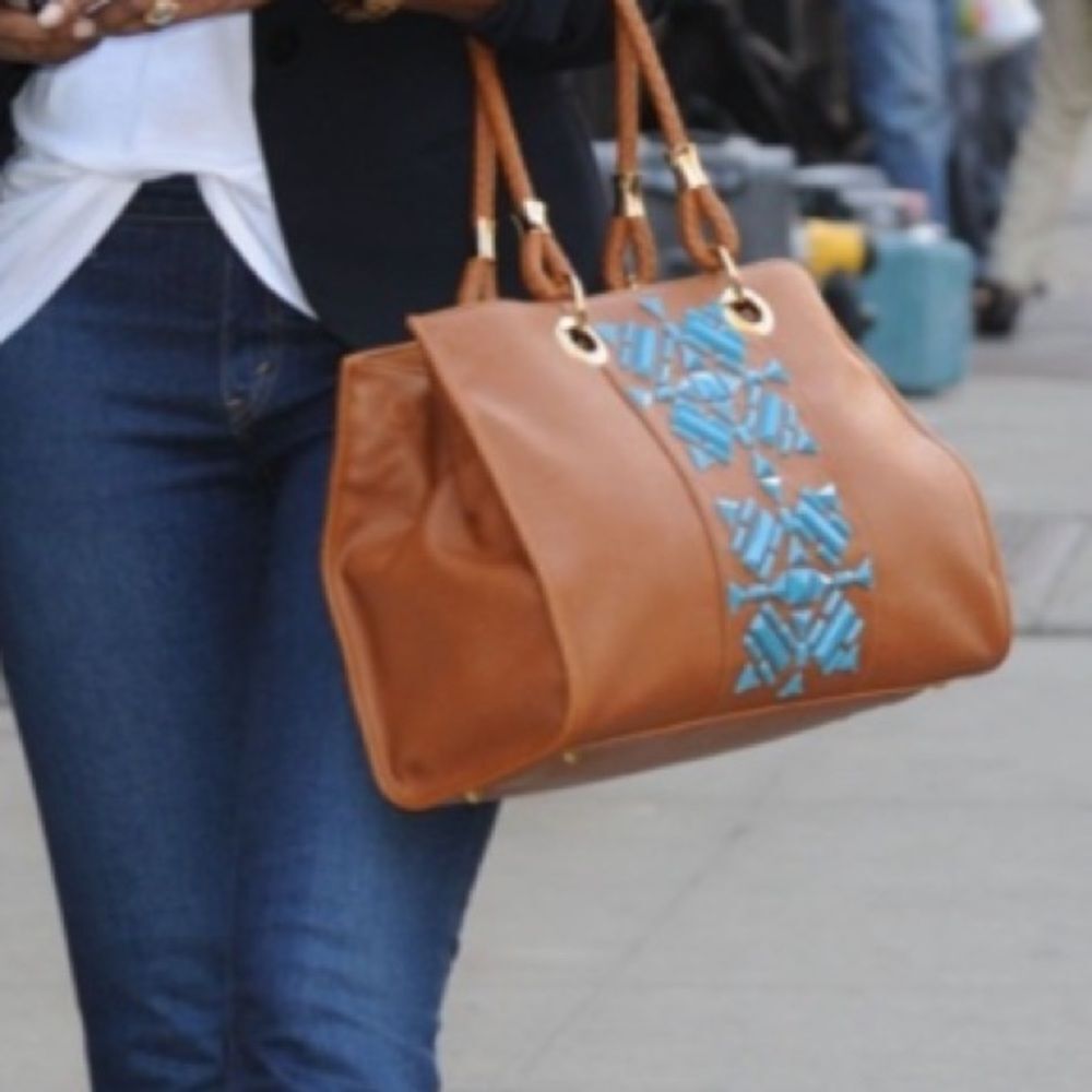 VTG,100% ORIGINALLY IMAN WOMEN SHOLDER BAG